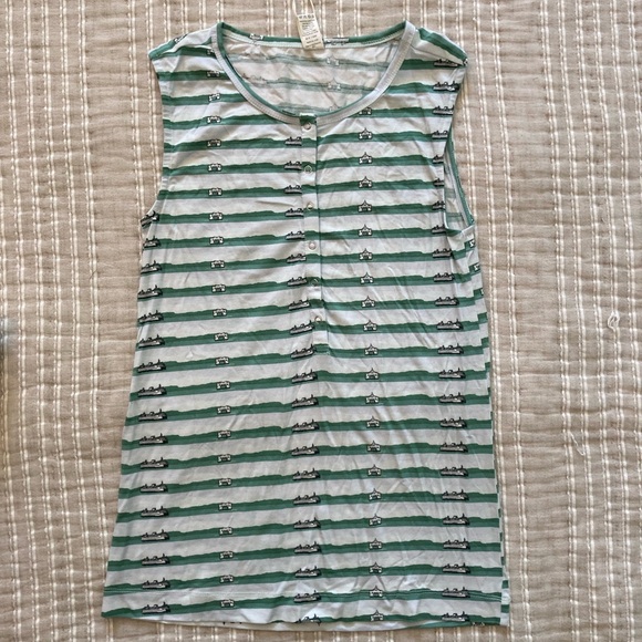 kate quinn Tops - Kate Quinn ferry boat tank